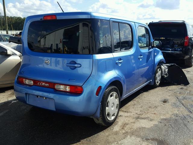 JN8AZ2KR8ET352352 - 2014 NISSAN CUBE S BLUE photo 4