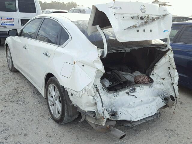 1N4AL3AP1DC103432 - 2013 NISSAN ALTIMA 2.5 WHITE photo 3