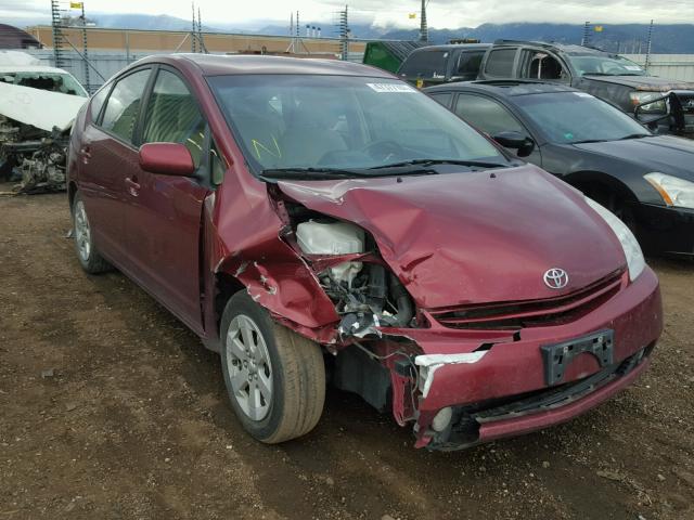 JTDKB20U040018070 - 2004 TOYOTA PRIUS RED photo 1