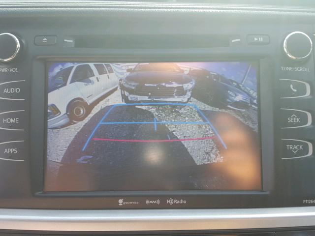 5TDZKRFH6GS146302 - 2016 TOYOTA HIGHLANDER BLACK photo 9