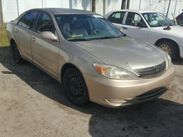 4T1BE32KX3U241910 - 2003 TOYOTA CAMRY LE GOLD photo 1