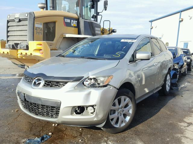 JM3ER293370140145 - 2007 MAZDA CX-7 SILVER photo 2