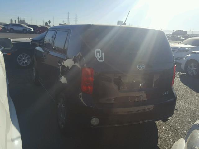 JTLKE50E381024936 - 2008 TOYOTA SCION XB Púrpura foto 3