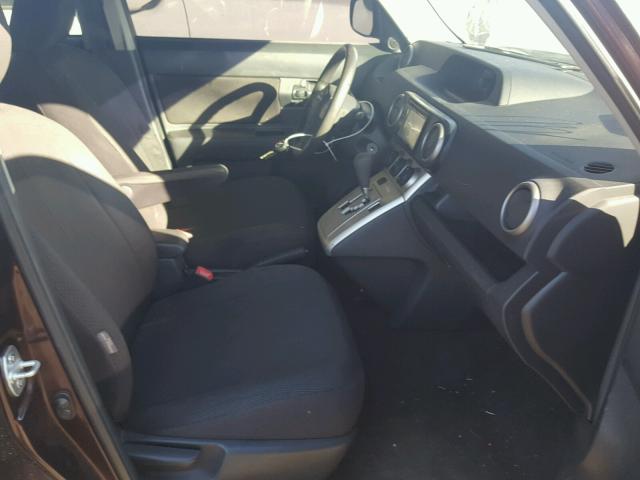 JTLKE50E381024936 - 2008 TOYOTA SCION XB Púrpura foto 5