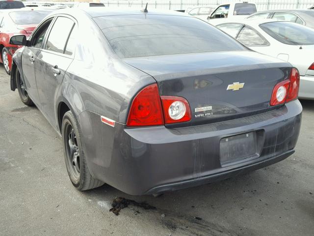 1G1ZA5E12BF125965 - 2011 CHEVROLET MALIBU LS CHARCOAL photo 3