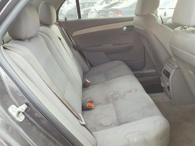 1G1ZA5E12BF125965 - 2011 CHEVROLET MALIBU LS CHARCOAL photo 6
