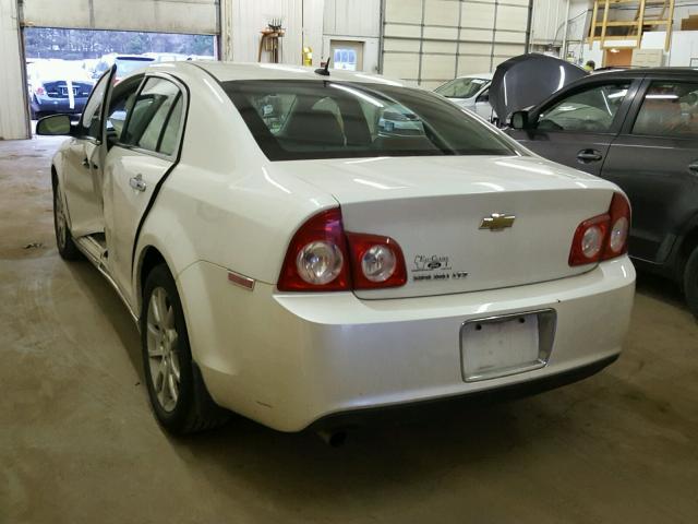 1G1ZE5E15BF116326 - 2011 CHEVROLET MALIBU LTZ GRAY photo 3