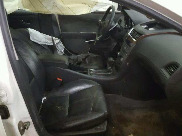 1G1ZE5E15BF116326 - 2011 CHEVROLET MALIBU LTZ GRAY photo 5