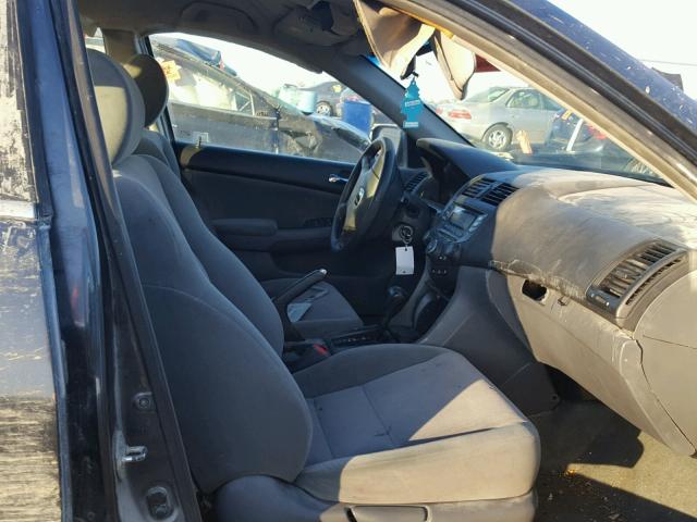 1HGCM56314A046969 - 2004 HONDA ACCORD LX BLUE photo 5