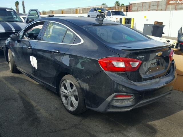 1G1BF5SM4H7131089 - 2017 CHEVROLET CRUZE PREM BLACK photo 3