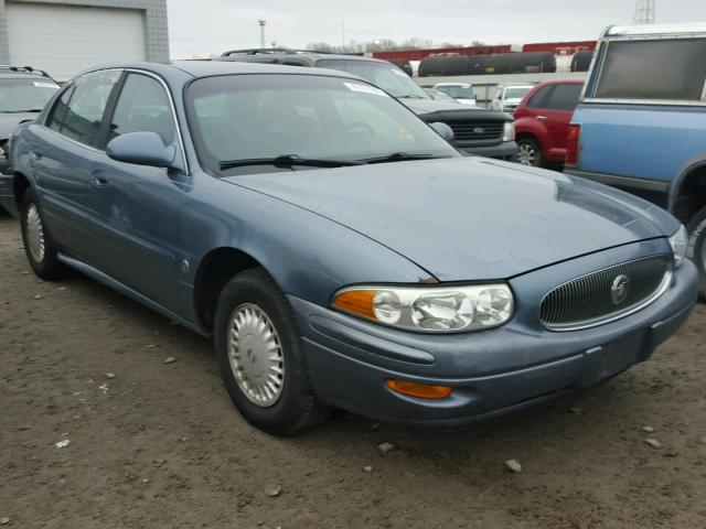 1G4HP54K7Y4201823 - 2000 BUICK LESABRE CU BLUE photo 1