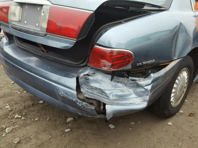 1G4HP54K7Y4201823 - 2000 BUICK LESABRE CU BLUE photo 9