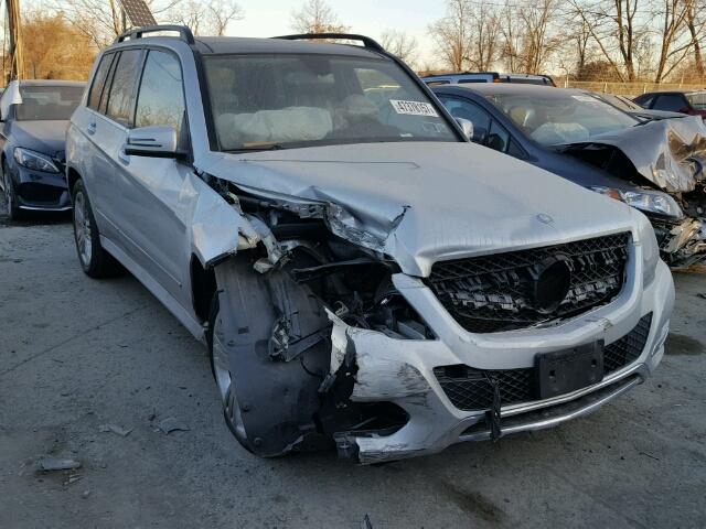 WDCGG8JB2DG102304 - 2013 MERCEDES-BENZ GLK 350 4M SILVER photo 1