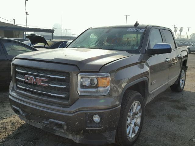 3GTU2VECXFG323441 - 2015 GMC SIERRA K15 BROWN photo 2