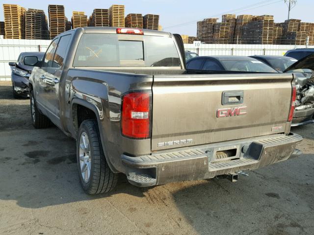 3GTU2VECXFG323441 - 2015 GMC SIERRA K15 BROWN photo 3