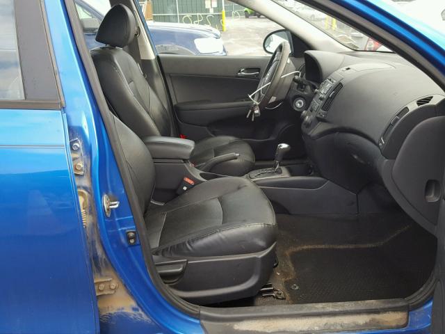 KMHDC8AE9BU094758 - 2011 HYUNDAI ELANTRA TO BLUE photo 5