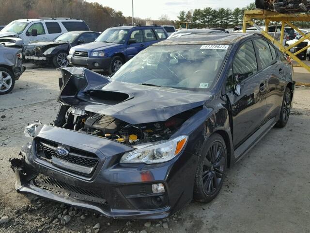 JF1VA1A6XF9826859 - 2015 SUBARU WRX GRAY photo 2