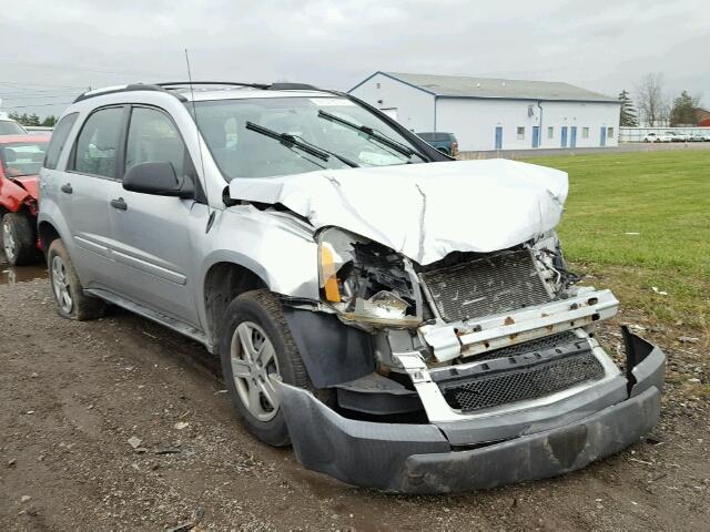 2CNDL13F156058661 - 2005 CHEVROLET EQUINOX LS SILVER photo 1