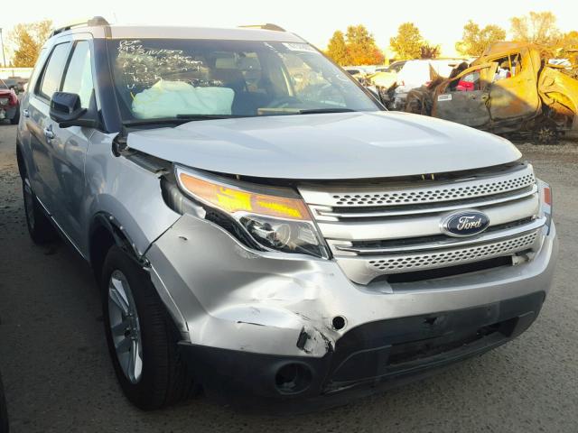 1FM5K7D98DGA12908 - 2013 FORD EXPLORER X SILVER photo 1