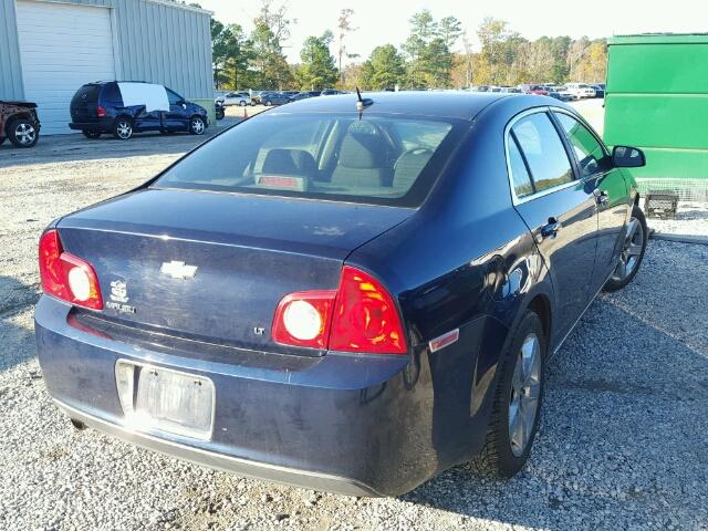 1G1ZH57B39F207831 - 2009 CHEVROLET MALIBU 1LT 蓝色 照片 4