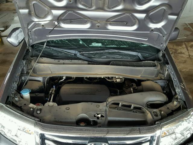 5FNYF4H38FB078320 - 2015 HONDA PILOT SE CHARCOAL photo 7