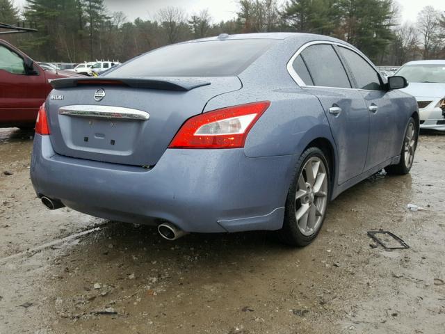 1N4AA5AP4BC869542 - 2011 NISSAN MAXIMA S SILVER photo 4