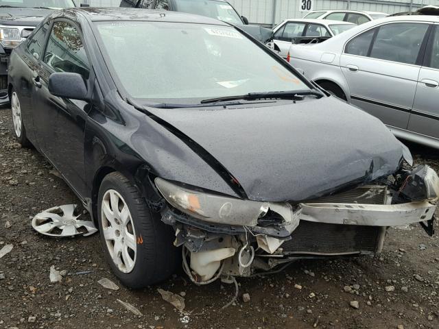 2HGFG12678H555212 - 2008 HONDA CIVIC LX BLACK photo 1