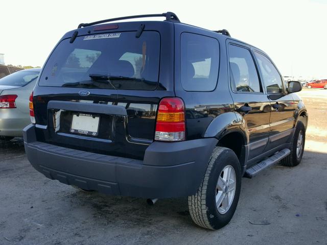 1FMYU02Z36KC94957 - 2006 FORD ESCAPE XLS BLACK photo 4