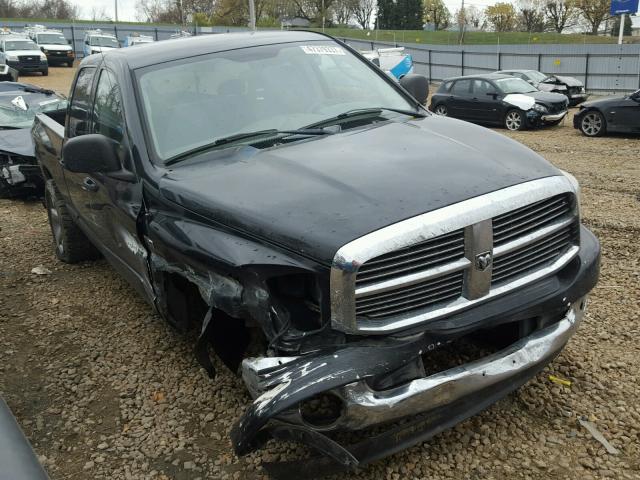 1D7HU18298S522716 - 2008 DODGE RAM 1500 S BLACK photo 1