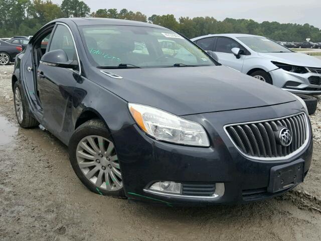 2G4GS5EK0C9173846 - 2012 BUICK REGAL PREM CHARCOAL photo 1