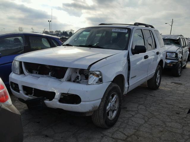 1FMZU73EX5UC01394 - 2005 FORD EXPLORER X WHITE photo 2