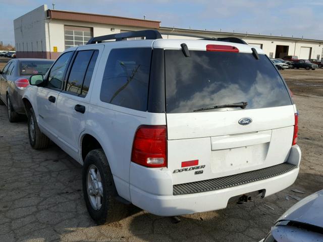 1FMZU73EX5UC01394 - 2005 FORD EXPLORER X WHITE photo 3