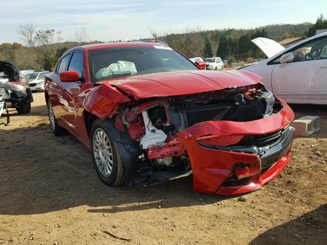 2C3CDXKT0GH333746 - 2016 DODGE CHARGER PO RED photo 1