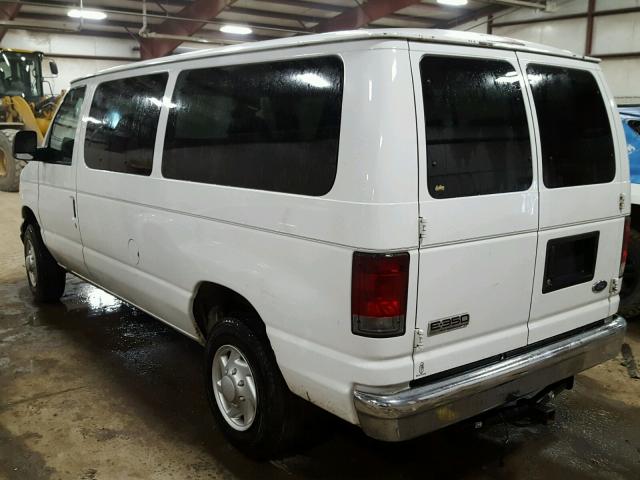 1FBNE31L16HA02470 - 2006 FORD ECONOLINE WHITE photo 3