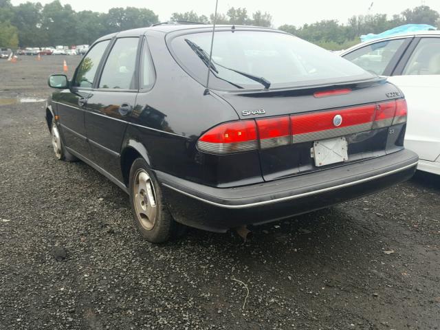 YS3DD58B4V2047481 - 1997 SAAB 900 S BLACK photo 3