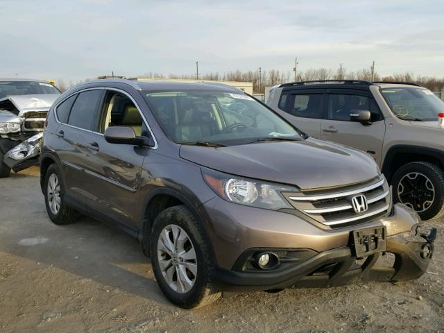 5J6RM3H77CL004915 - 2012 HONDA CR-V EXL CHARCOAL photo 1