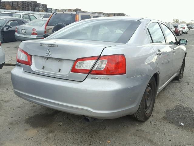 4A32B3FF4CE011605 - 2012 MITSUBISHI GALANT ES SILVER photo 4