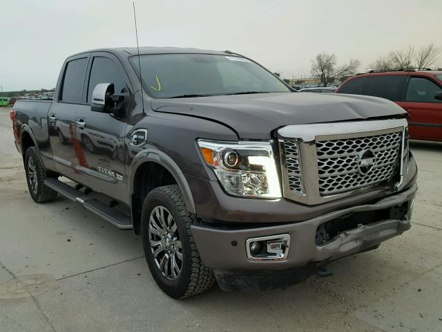 1N6BA1F48GN512184 - 2016 NISSAN TITAN XD S BROWN photo 1