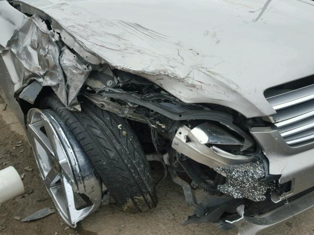 WDDDJ75X46A040328 - 2006 MERCEDES-BENZ CLS SILVER photo 9