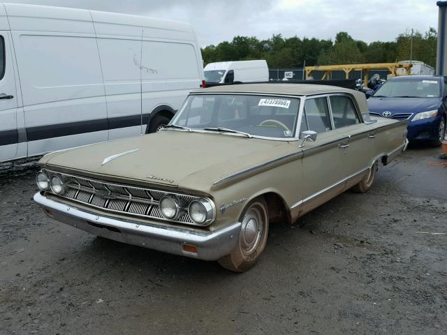 3W62Y506603 - 1963 MERCURY MONTEREY TAN photo 2