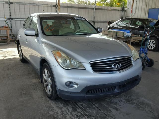 JNKAJ09E58M302743 - 2008 INFINITI EX35 BASE SILVER photo 1