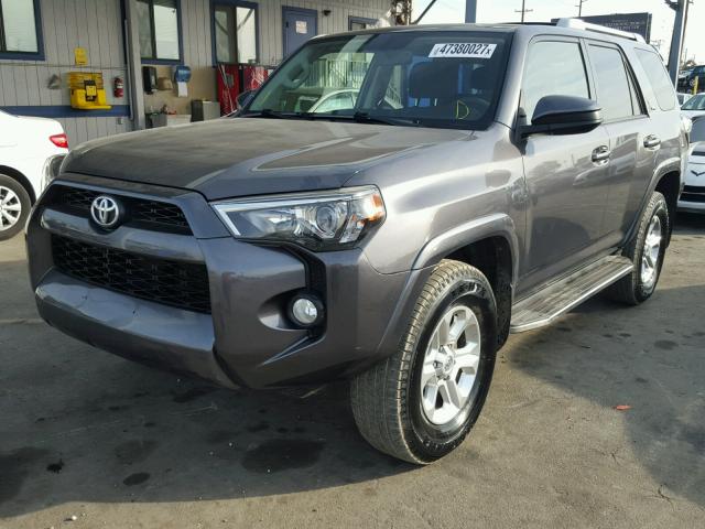 JTEBU5JR2F5203664 - 2015 TOYOTA 4RUNNER CHARCOAL photo 2