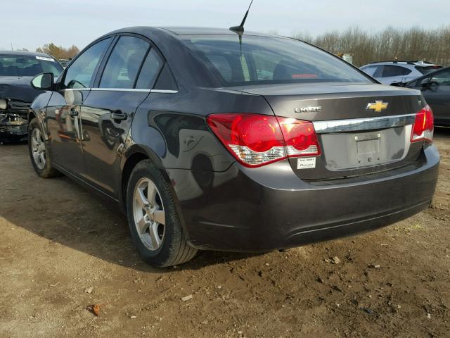 1G1PC5SB0E7352536 - 2014 CHEVROLET CRUZE LT BLUE photo 3