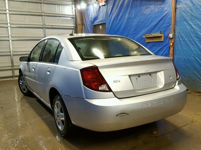 1G8AJ55F96Z165068 - 2006 SATURN ION LEVEL SILVER photo 3