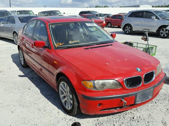 WBAET37495NJ87298 - 2005 BMW 325 I RED photo 1