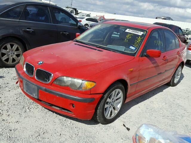 WBAET37495NJ87298 - 2005 BMW 325 I RED photo 2