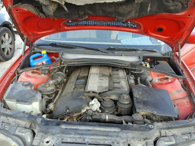 WBAET37495NJ87298 - 2005 BMW 325 I RED photo 7