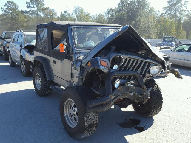 1J4FY19S0WP730269 - 1998 JEEP WRANGLER / GRAY photo 1