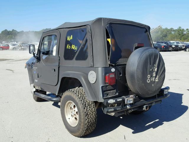 1J4FY19S0WP730269 - 1998 JEEP WRANGLER / GRAY photo 3