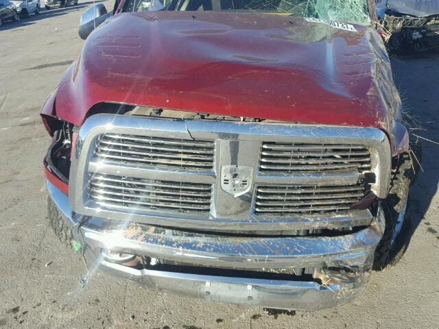 3C63D3NL8CG157367 - 2012 DODGE RAM 3500 L RED photo 7